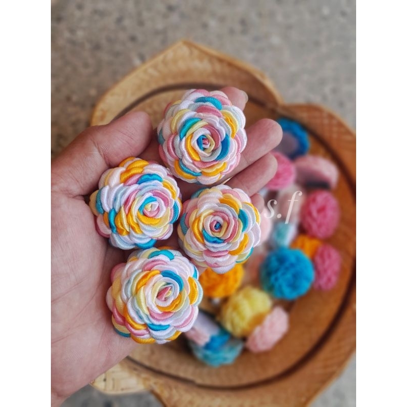 Bros Mawar Pita Satin 5cm | Bros Hijab | Bros