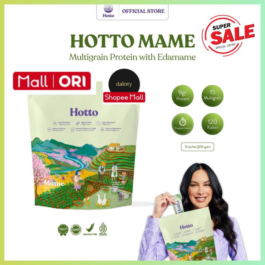 

Hotto Mame Multigrain Superfood Original - 1 Pouch (12 Sachet) Hotto Purto