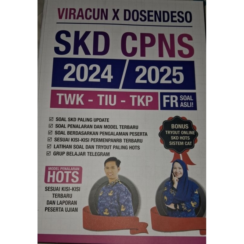 Buku CPNS 2024 VIRACUN X DOSENDESO