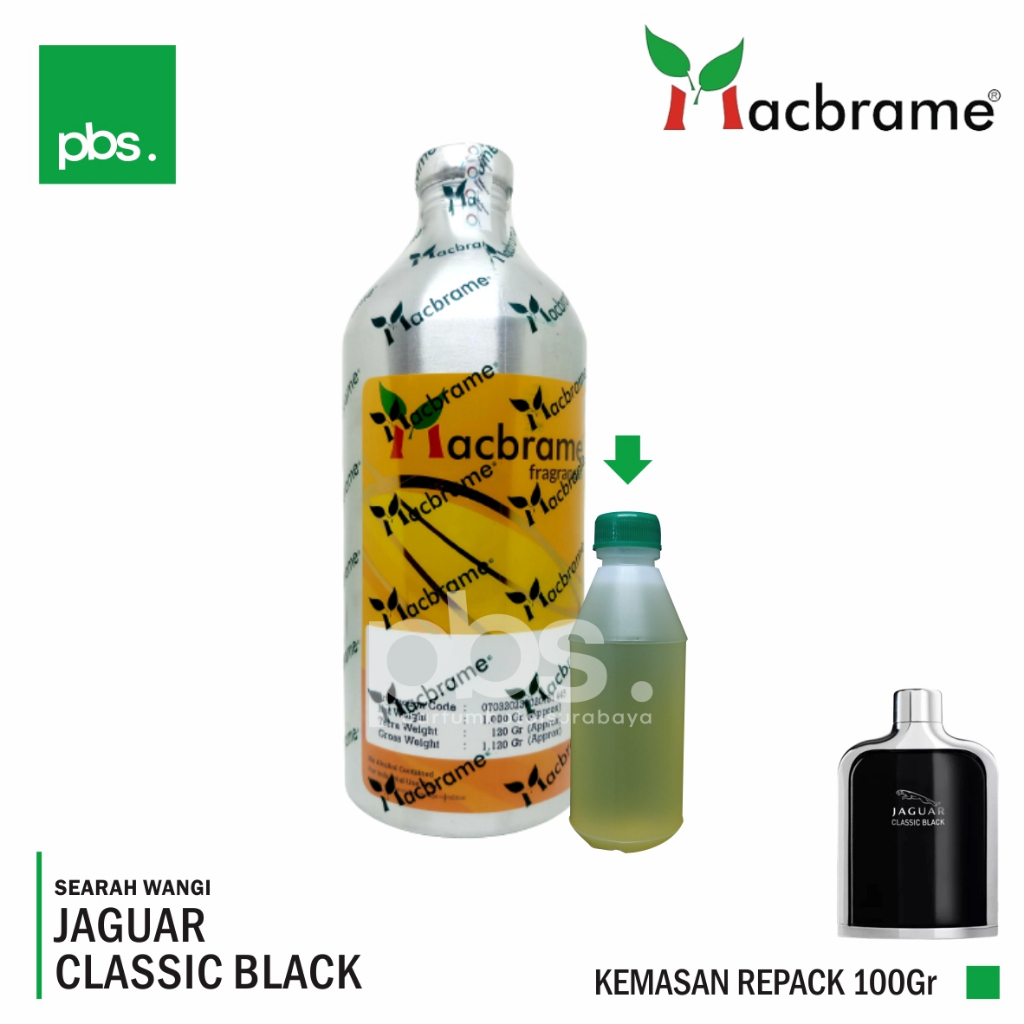 Bibit Parfum - Jaguar Classic Black by Macbrame