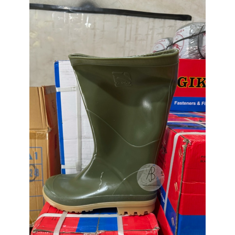 Sepatu Boots AP ORCA / Sepatu Bot AP ORCA / Sepatu Bot Proyek / Sepatu Boot Karet Tinggi
