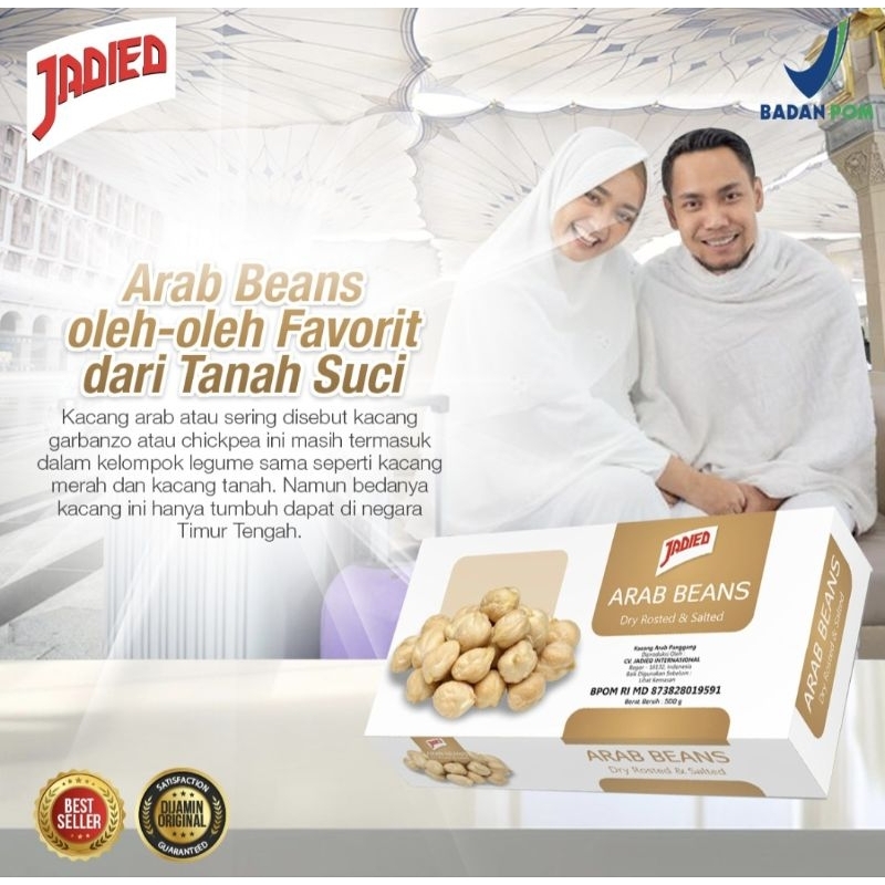 

KACANG ARAB Premium - Kacang Arab Jadied 500gr