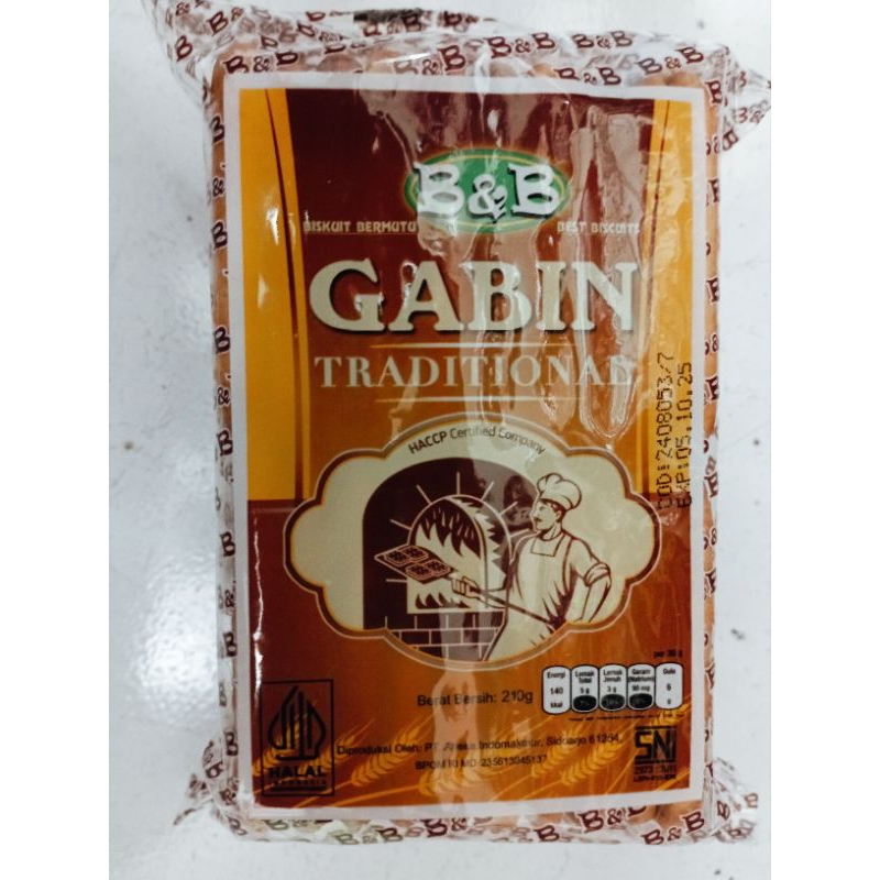 

Gabin Tradisional 210 g