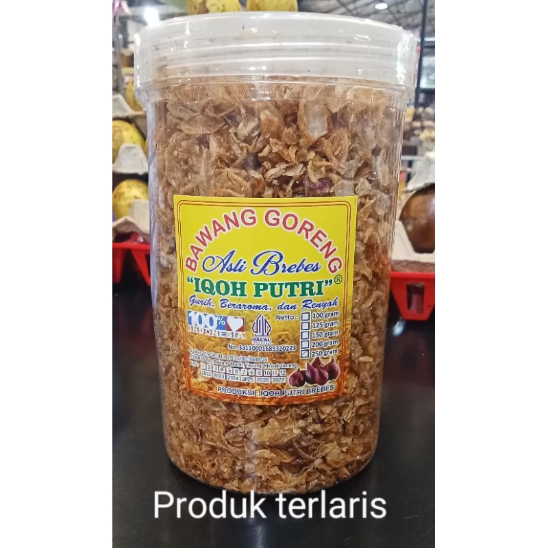

bawang goreng IQOH PUTRI Brebes