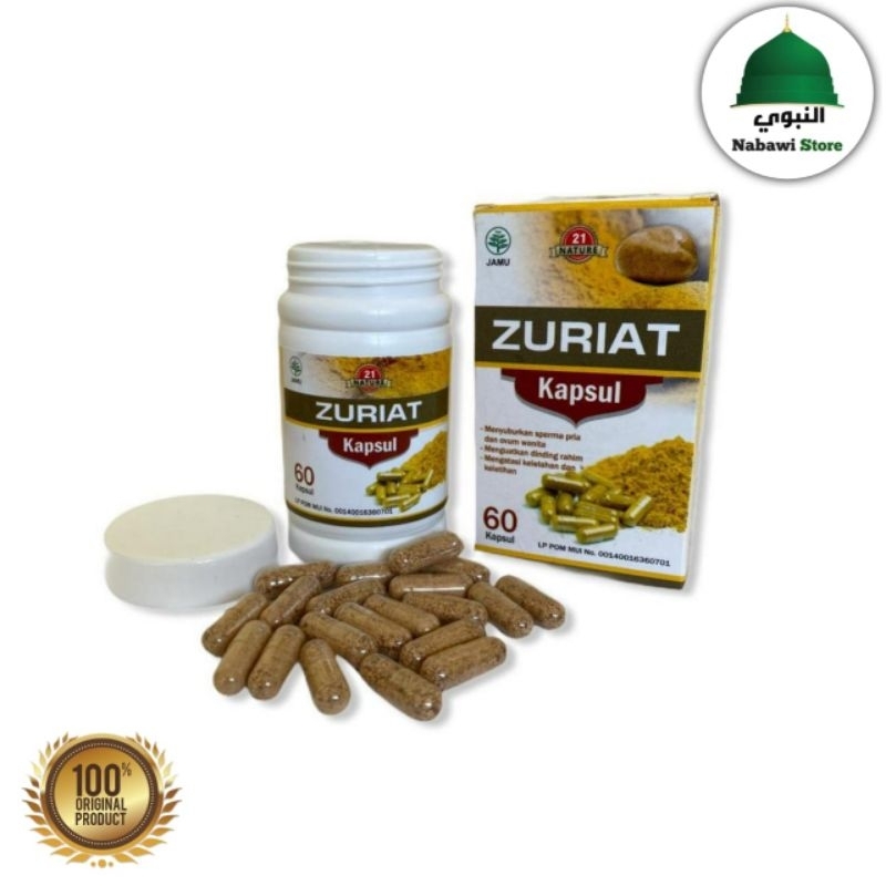 Kapsul Zuriat Promil - Kapsul Buah Zuriat 60 Kapsul
