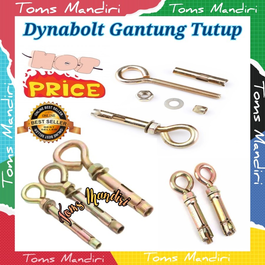 Dynabolt Gantung Tutup / Eye Anchor / Eye Dynabolt