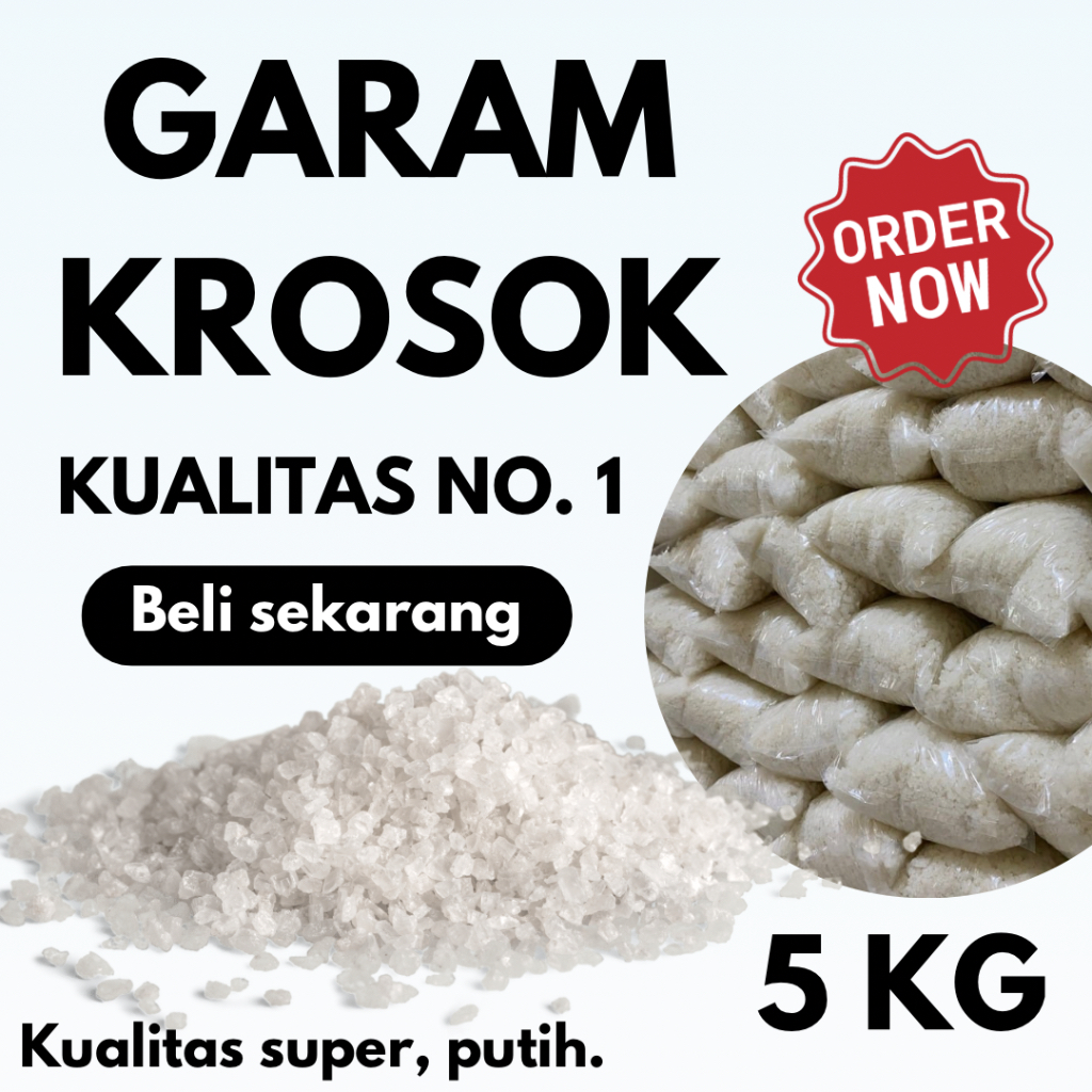 

GARAM KROSOK 5 KG | GARAM KASAR 5 KG