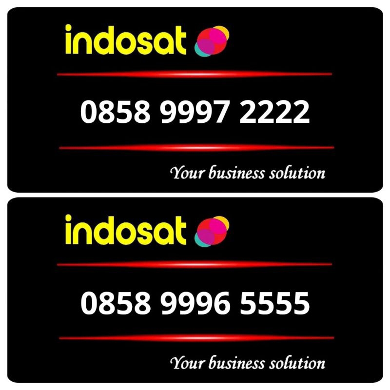 Nomor Cantik Indosat IM3 varian angka kuartet