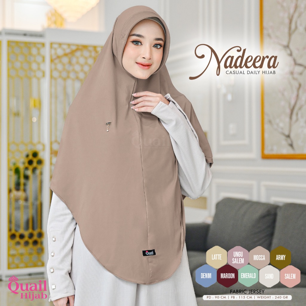 NADEERA CASUAL DAILY HIJAB by QUAIL HIJAB