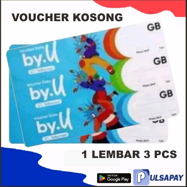 Voucher Kosong byU - Voucher Kosong by.U