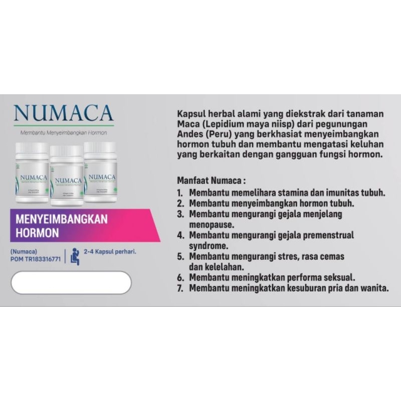 Obat Kuat Pria Numaca HWI Original