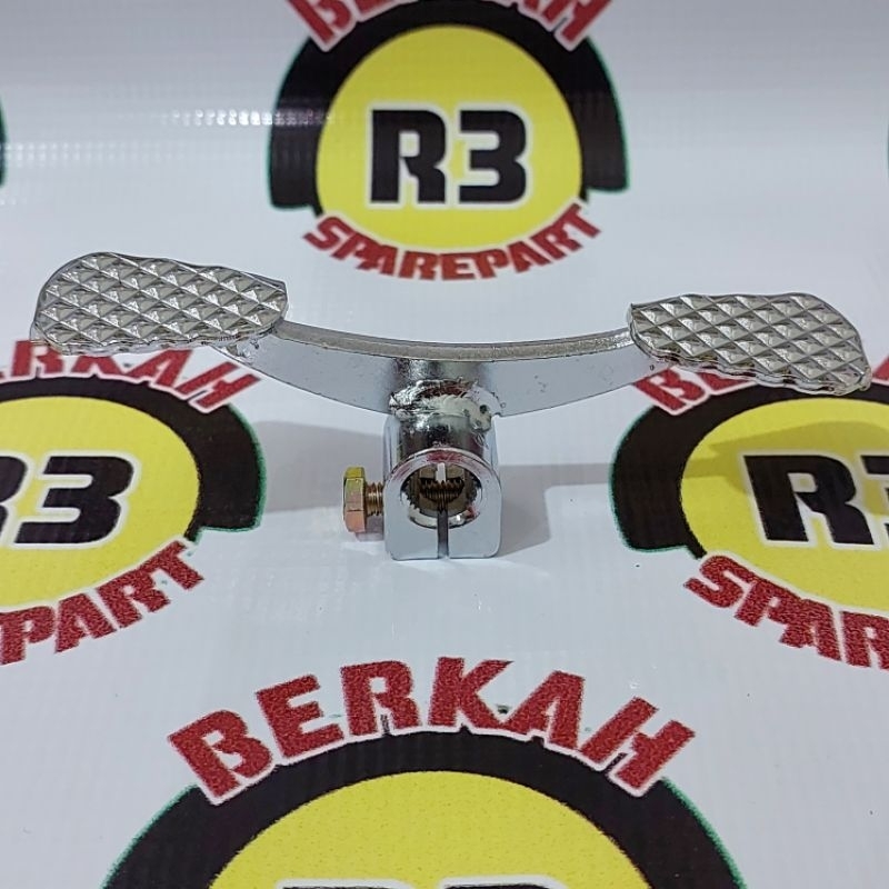 Pedal operan gigi maju mundur gearbox girbok Viar (As 11mm) pedal gearbox girbok motor roda tiga -Se