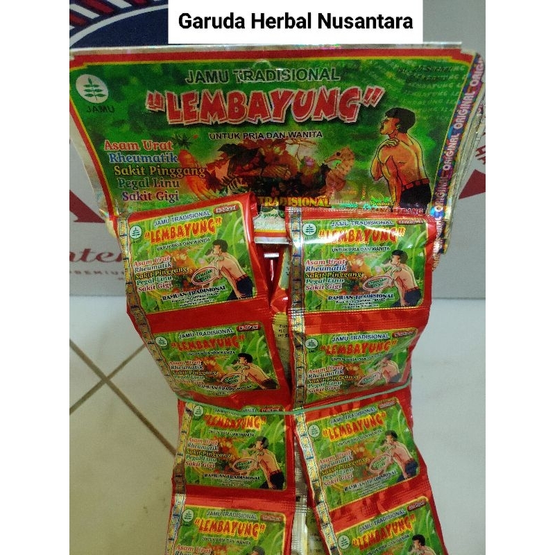 

Paket LEMBAYUNG 50 RENCENG ORIGINAL BERGARANSI
