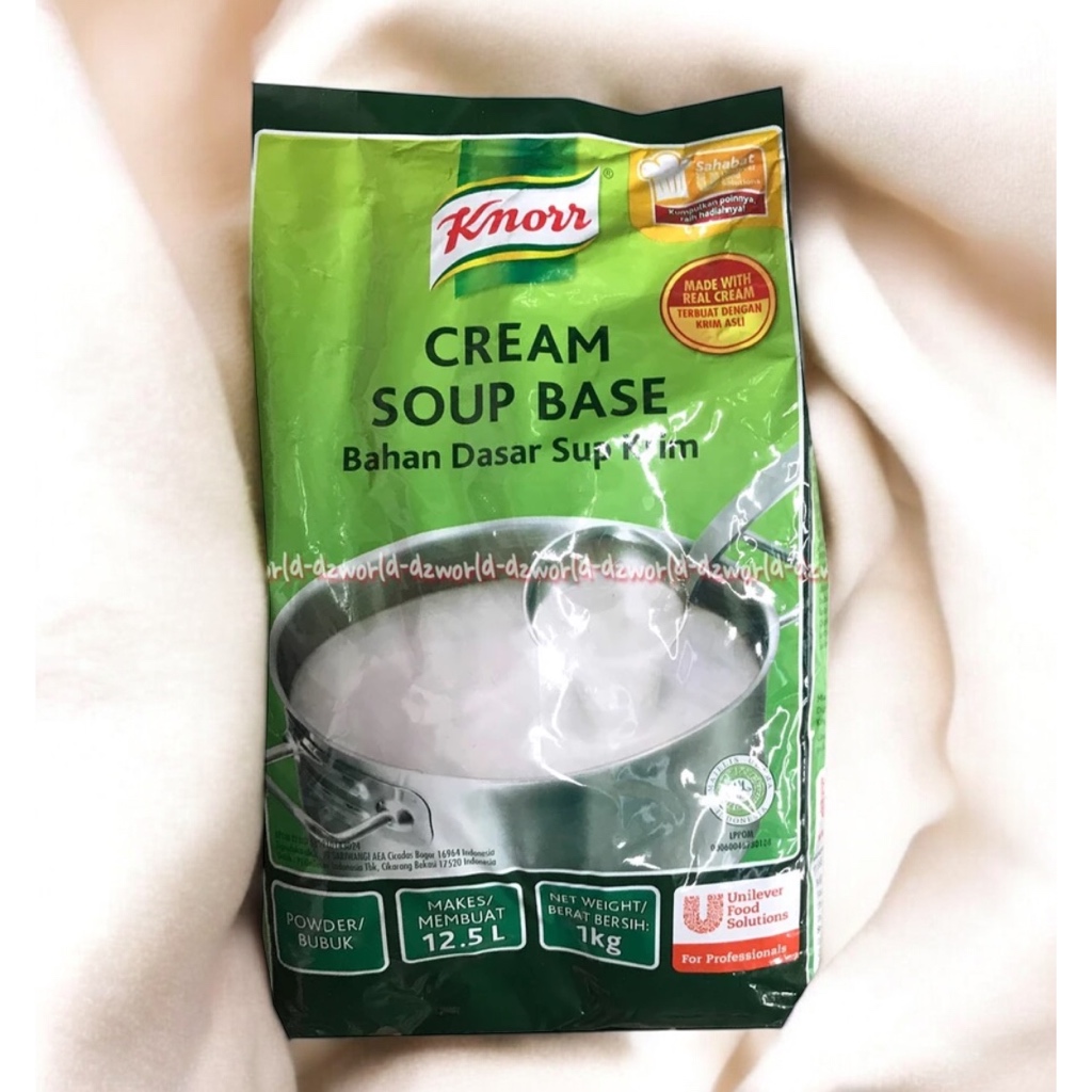 

Knorr Cream Soup 1Kg Sup Tepung Bahan membuat Kream Sup Instan 1kilo Knor Soups