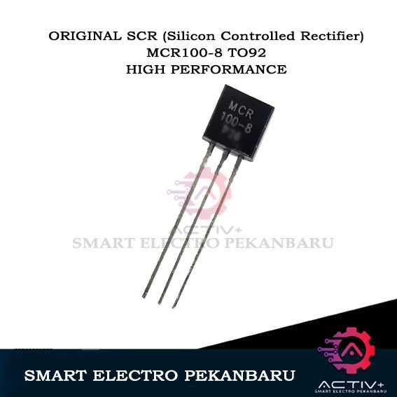 ORIGINAL SCR MCR100-8 TO-92 1A 600V TAIWAN SEMICONDUCTOR MCR 100 silicon controlled rectifier MCR100