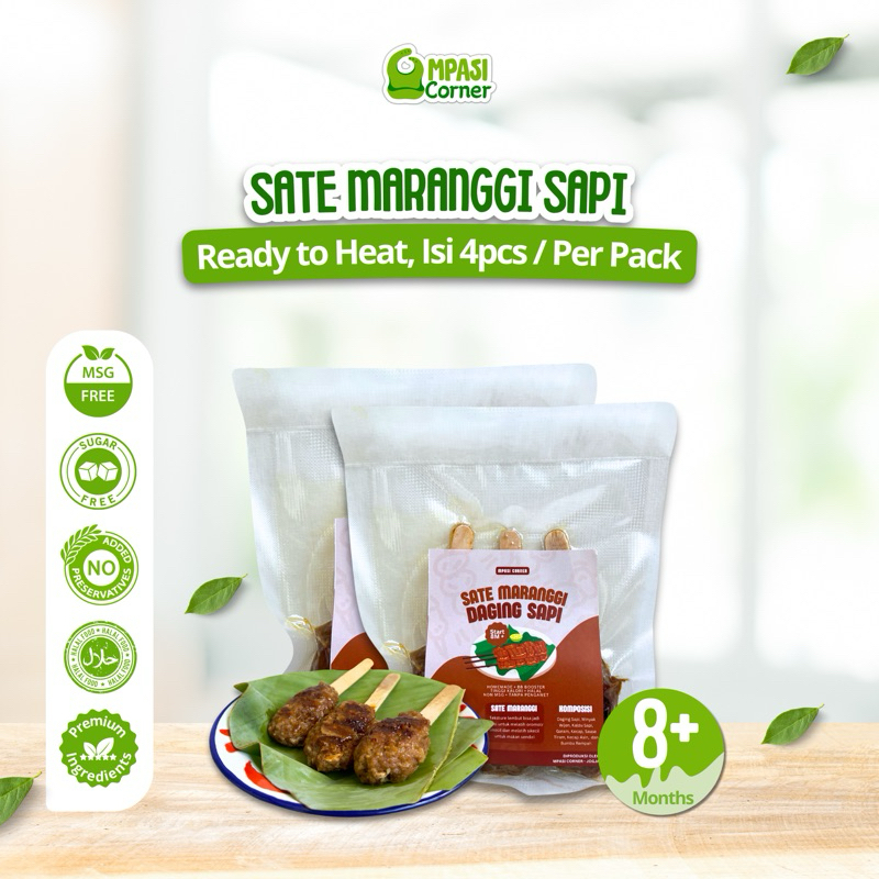 

Sate Sapi Maranggi Lauk Pauk Mpasi Finger Food Dairy Free By Mpasi Corner