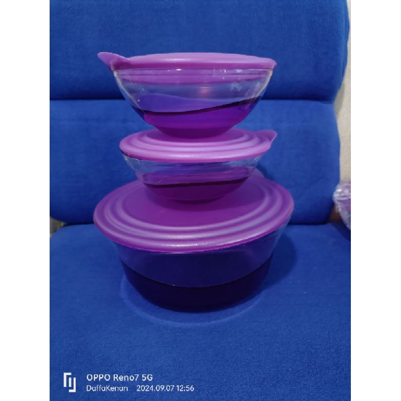 Tupperware Eleganzia Bowl Ungu