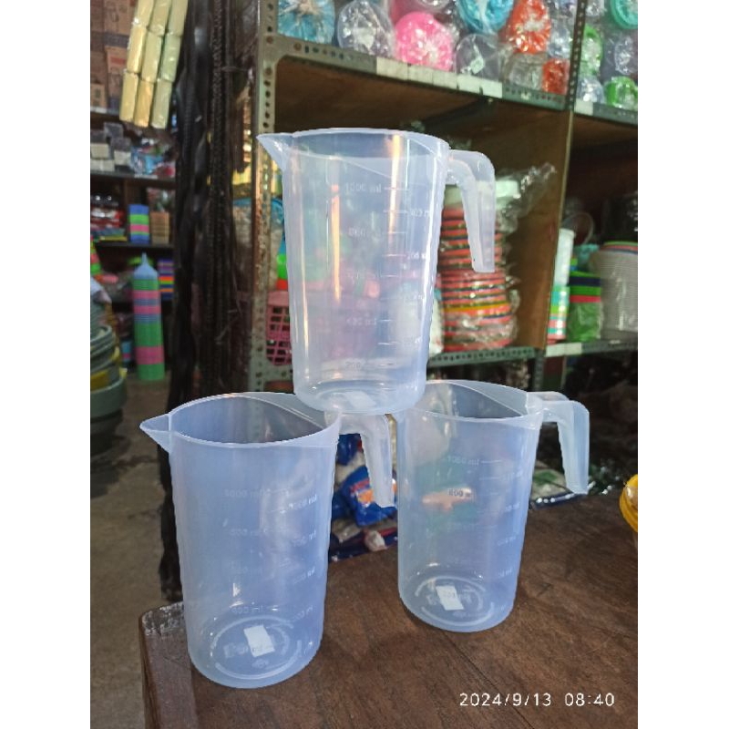 Gelas takar 1000ml, gelas 1 liter, takaran air
