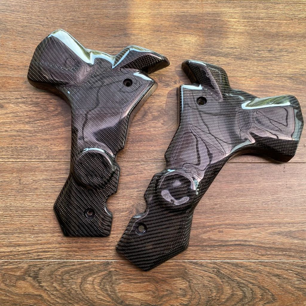 Cover rangka ninja 250rr mono carbon kevlar asli