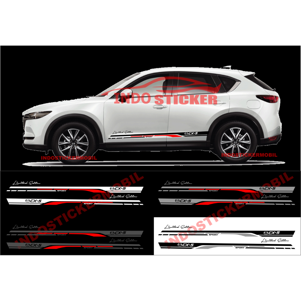 sticker mobil mazda cx-5 cutting stiker list mobil cx-5