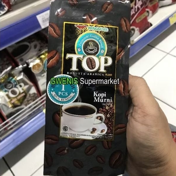 

TOP KOPI MURNI 158 gram GWENIS Supermarket