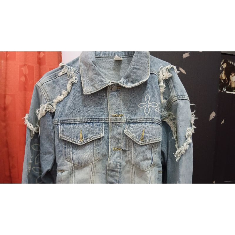 jaket denim preloved