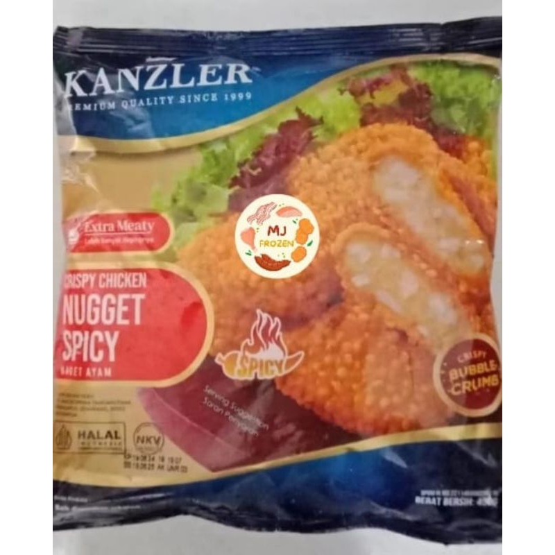 

Nugget Kanzler Crispy Spicy 450gr