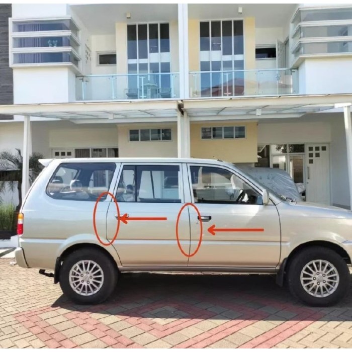 Pelindung Body Pintu Mobil Toyota Kijang Kapsul