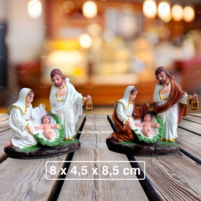 Patung Keluarga Kudus 10 cm