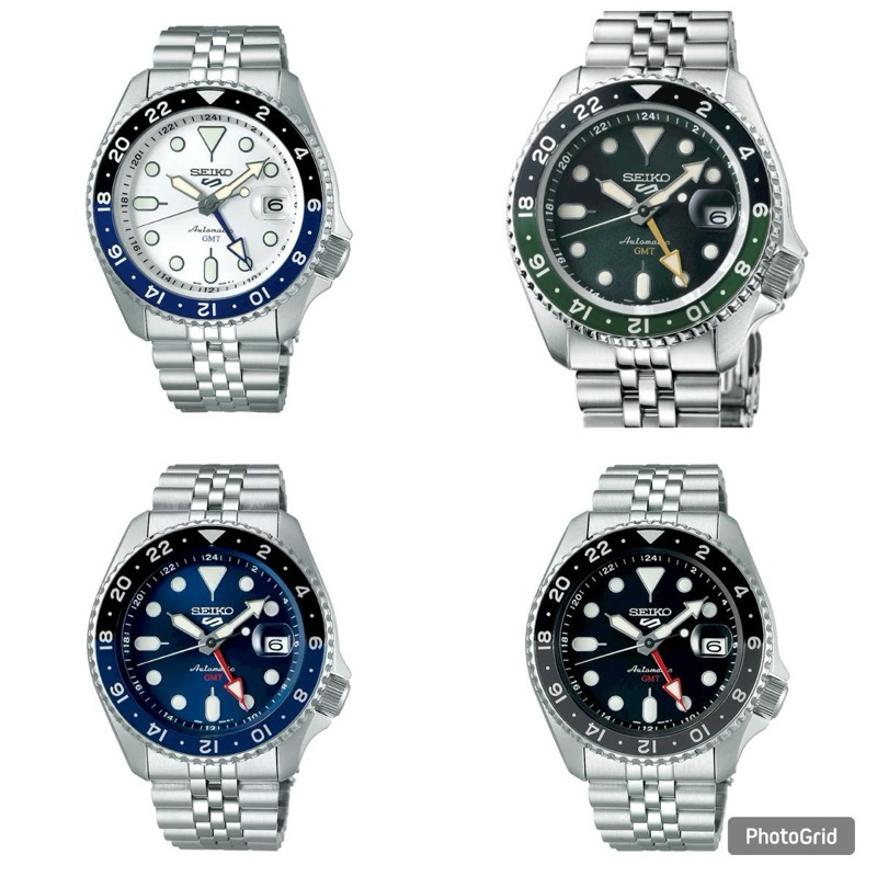 Jam Tangan SEIKO 5 GMT Sport SKX Style Original garansi resmi