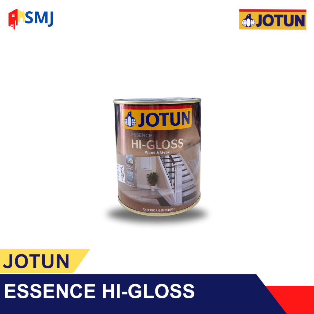 Jotun Essence Hi Gloss 1 Liter  - Cat Minyak Kayu dan Besi Jotun Hi-Gloss