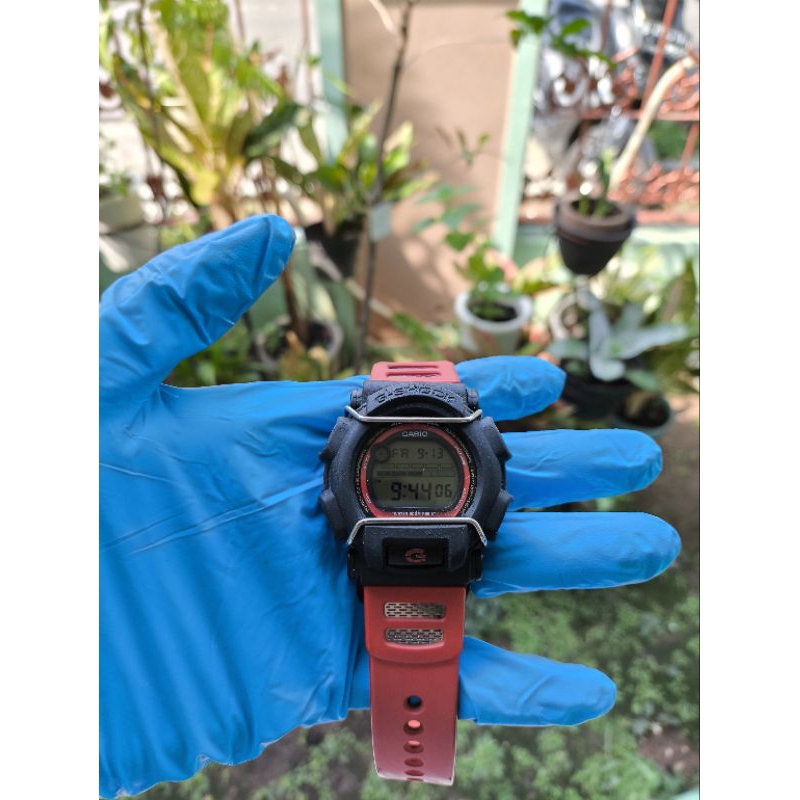 (Harga Net) Jam Tangan Casio G-Shock DW-003 Original Terpasang Bulbar Bezel Aftermarket Fungsi2 Norm