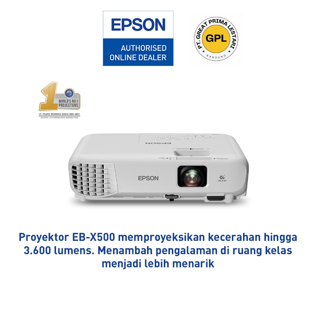 EPSON PROYEKTOR EB-X500 EB X500 EBX500 - EPSON PROJECTOR EB-X500