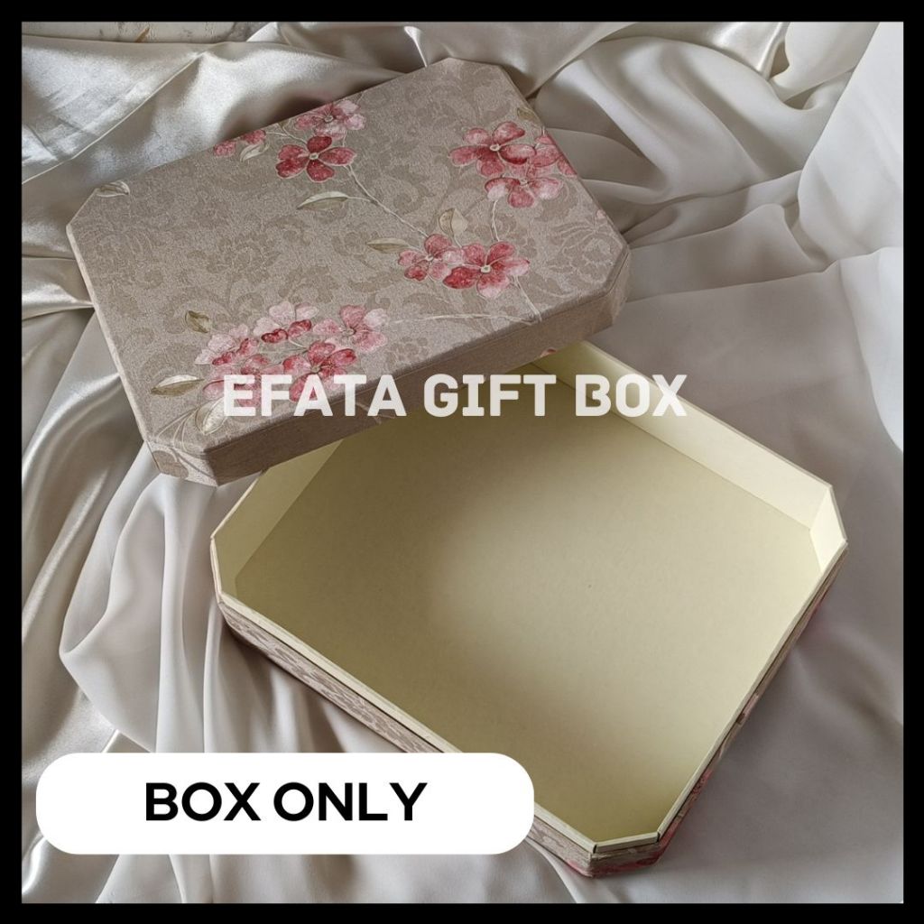 BELLA Octa Hard Box Exclusive Gift Box Hampers Hardbox Moon Cake Kue Kering Eksklusif Mewah Tebal Ko