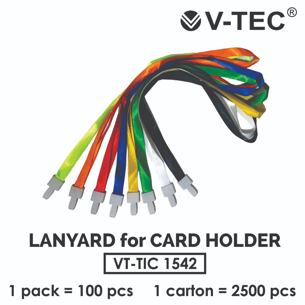 

(10 PCS) TALI LANYARD ID CARD HOLDER VTEC VT-TIC 1542