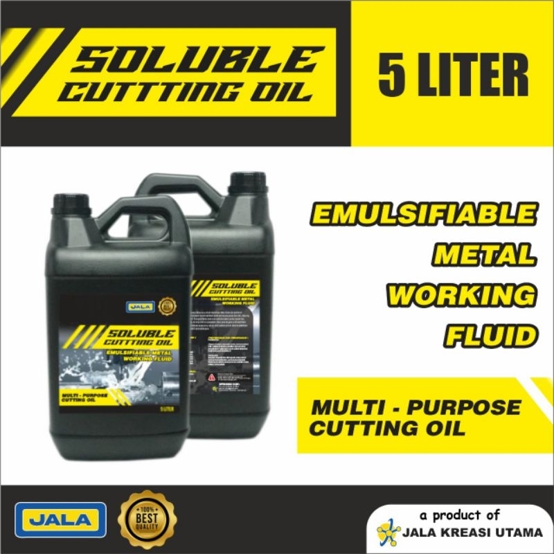 JKU | Soluble Cutting Oil | Bromus | Soluble Cutting Oil Coolant | Cutting Fluid | Soluble Oil 5 Lit