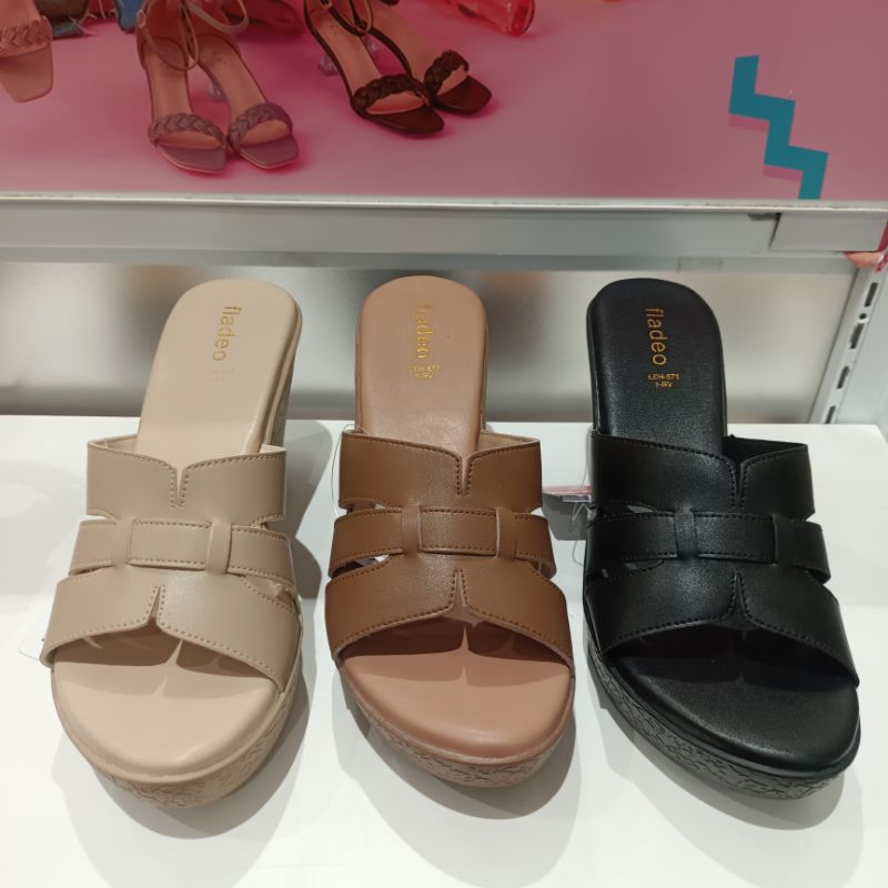 Sandal wedges Fladeo terbaru / wedges fladeo original 36 - 40