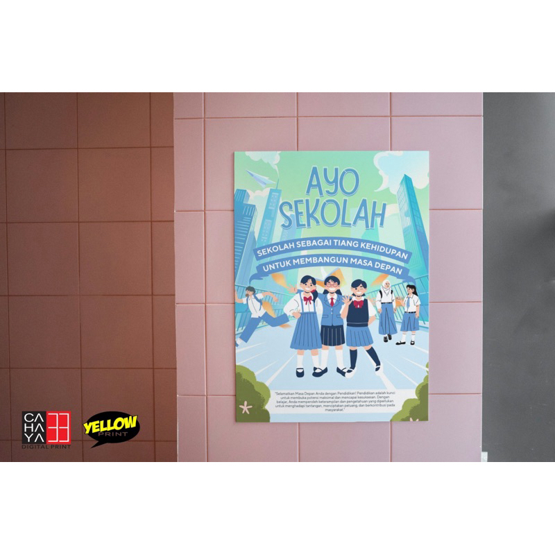

CETAK / DIGITAL PRINT A3+ PLUS KERTAS ART CARTON 260 GRAM
