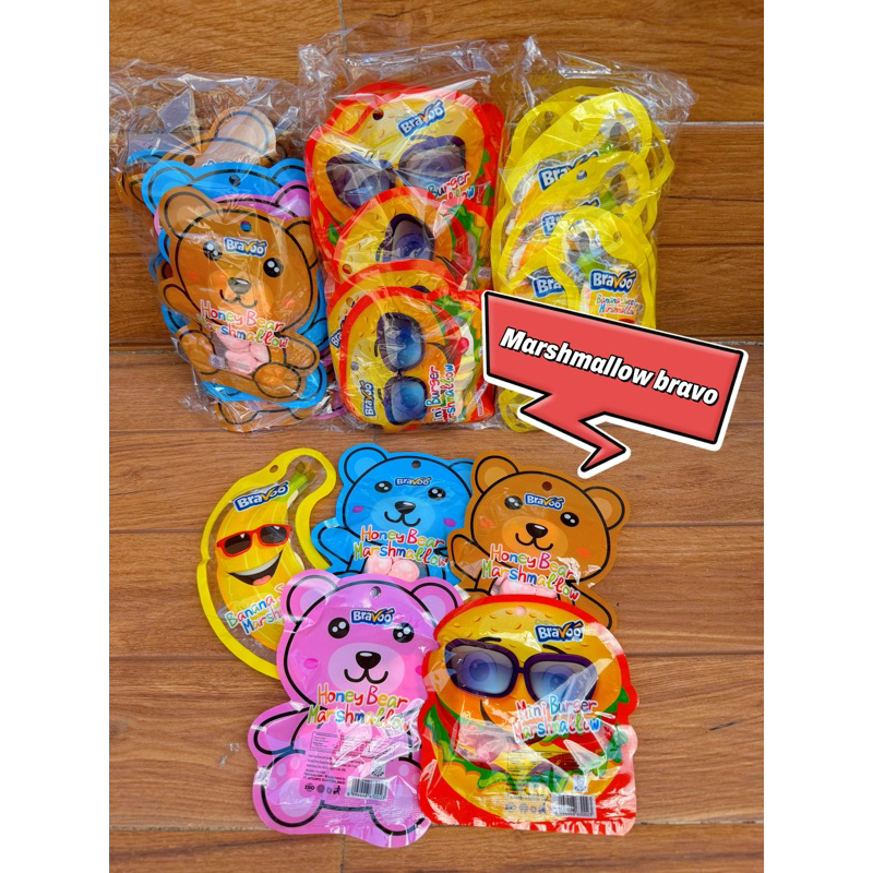

( Pack ) Marshmallow Bravoo karakter 1000an 1pack isi 10pcs
