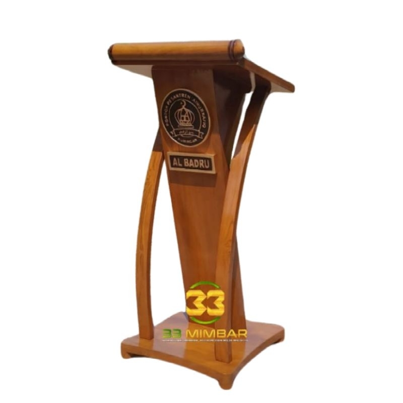 mimbar podium jati jepara