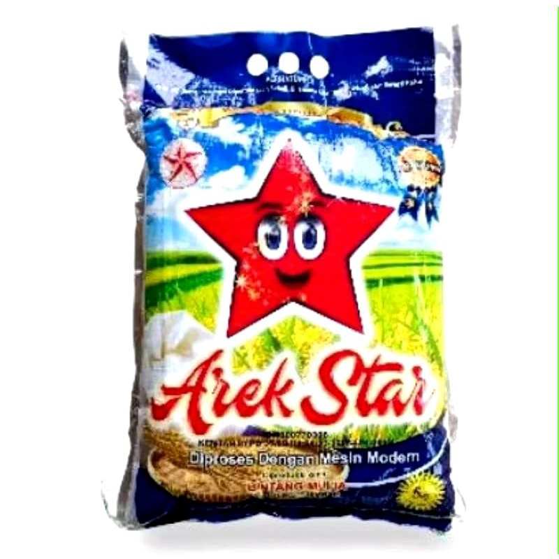 

Beras Arek Star- Bintang 5Kg