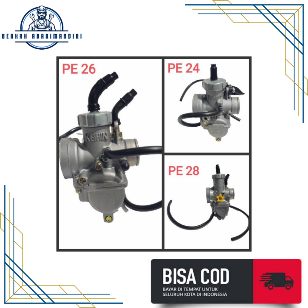 Karbu Karburator pe 24 26 28 Keihin original japan - 28