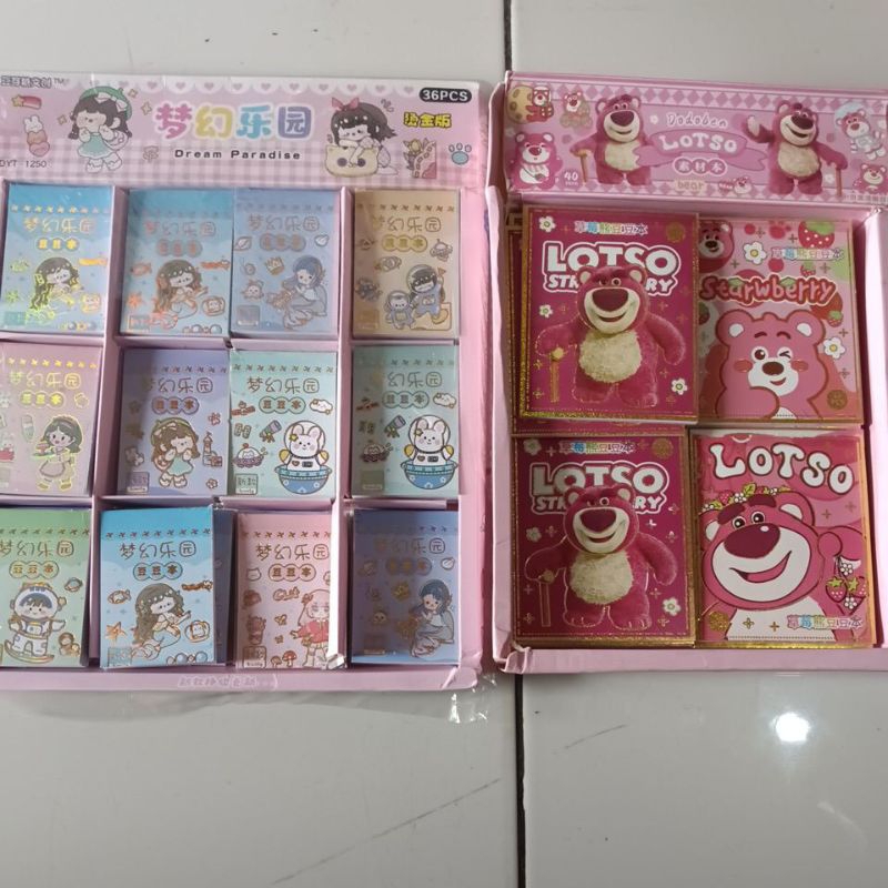 

Buku Stiker karakter Lucu