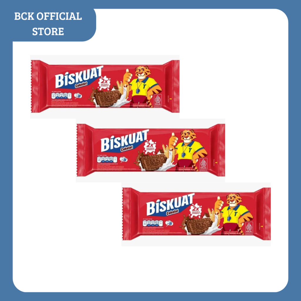 

Biskuit Biskuat Coklat 4*45gr (pak)