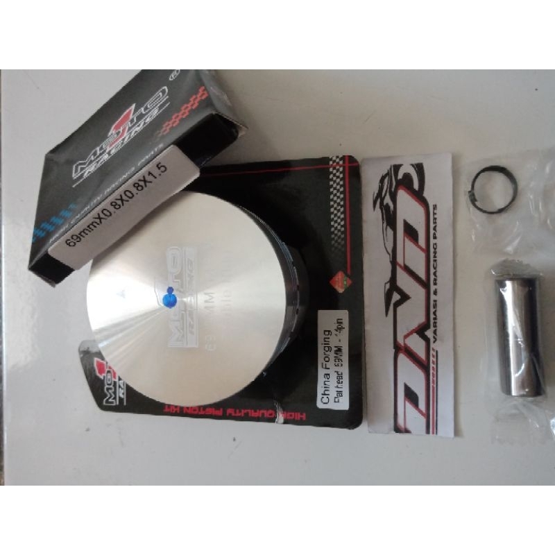 MOTO1 Piston forget 69mm pin 14/piston 69 pen 14/Piston kit forget moto1 69mm pin 14
