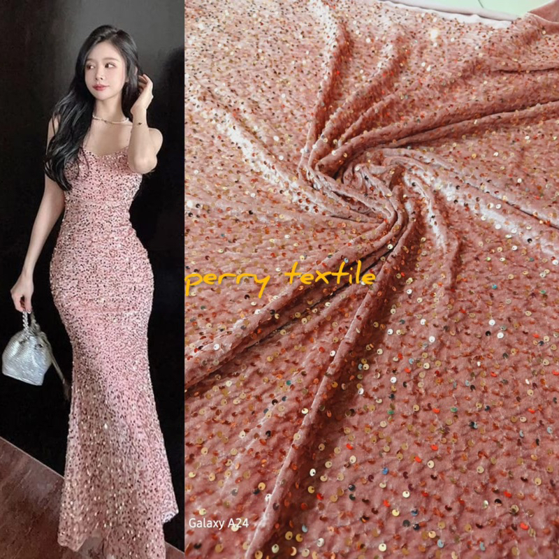 Bahan kain buludru motif/ buludru polos/kebaya wanita