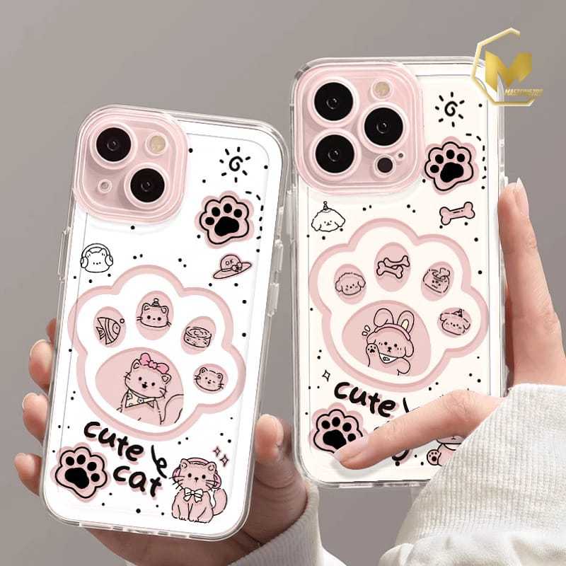 SS951 Case Softcase Silikon Puppy Kitten Cutie Aesthetic Casing Hp Cover Compatible For SAMSUNG A37 