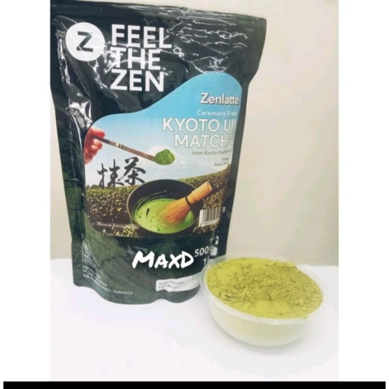 

Bubuk Matcha / Teh Hijau Zenlatte Repack 100