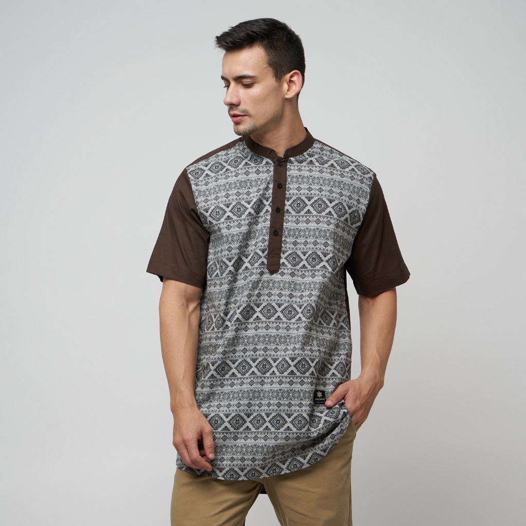 baju koko pendek kurta preview itang yunasz  | 212 | baju muslim pria | koko2022 | baju muslim | kok