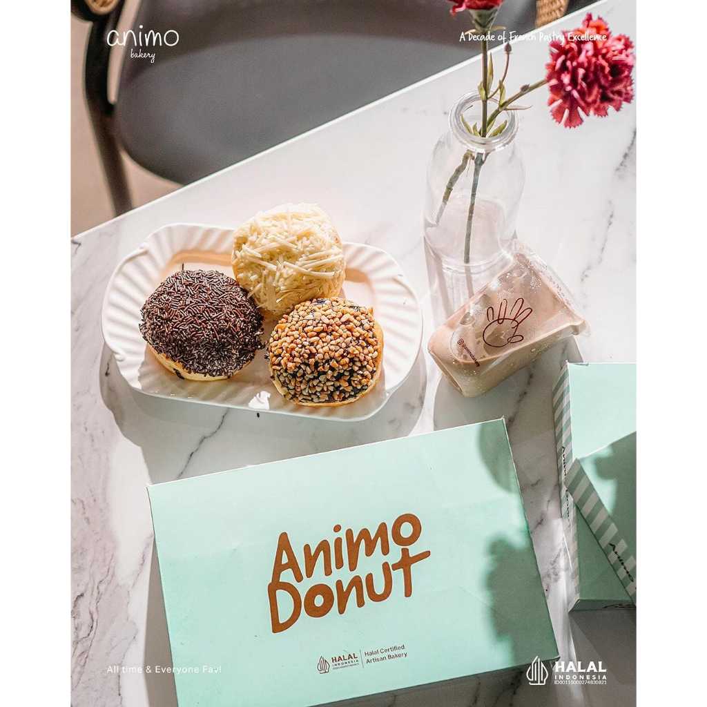 

Animo Bakery Donut Gemes 1 Lusin Campur